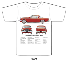 Studebaker Power Hawk 1956 T-shirt Front